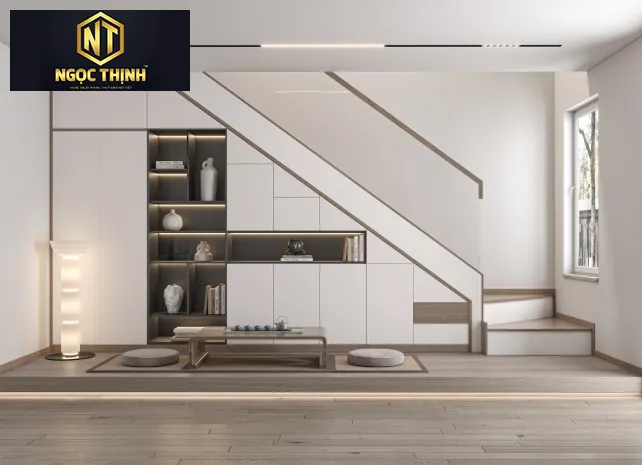 KỆ CẦU THANG NGỌC THỊNH HIỆN ĐẠI VÀ SANG TRỌNG